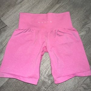 NVGTN shorts in pink . Size small . Used few times